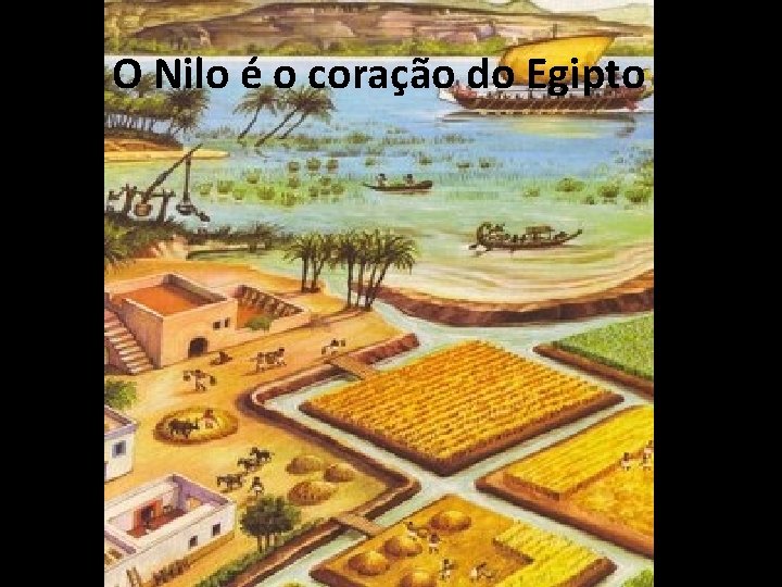 O Nilo é o coração do Egipto 