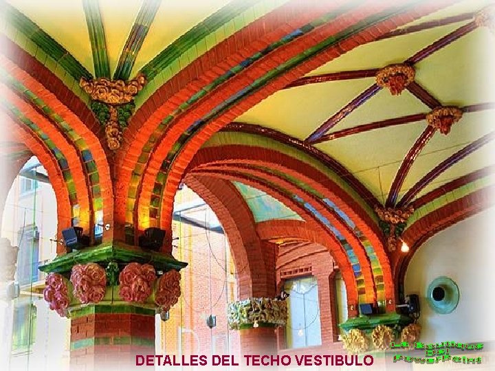 DETALLES DEL TECHO VESTIBULO 