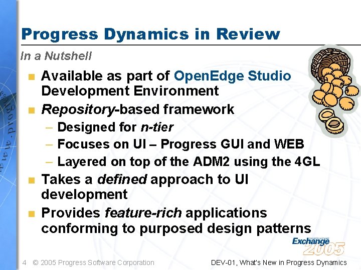 Progress Dynamics in Review In a Nutshell n n Available as part of Open. Progress Dynamics in Review In a Nutshell n n Available as part of Open.