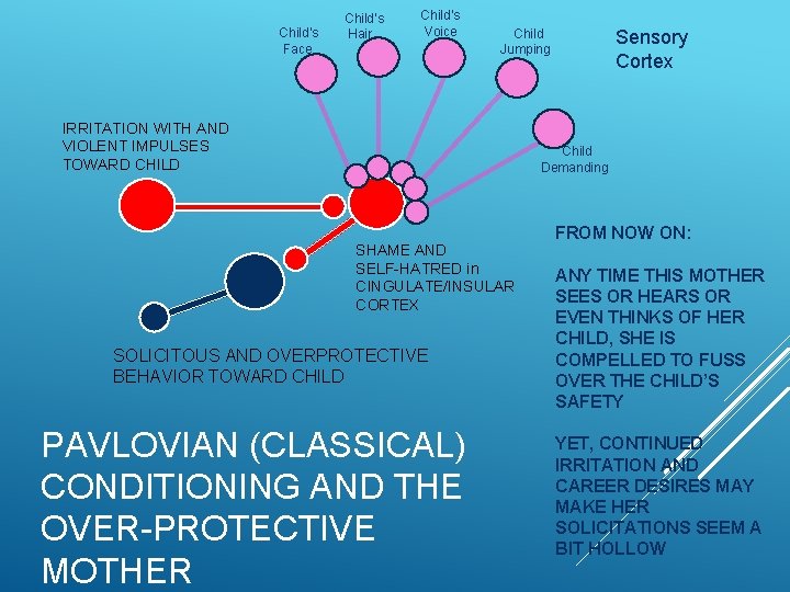 Child’s Face Child’s Hair Child’s Voice Child Jumping IRRITATION WITH AND VIOLENT IMPULSES TOWARD