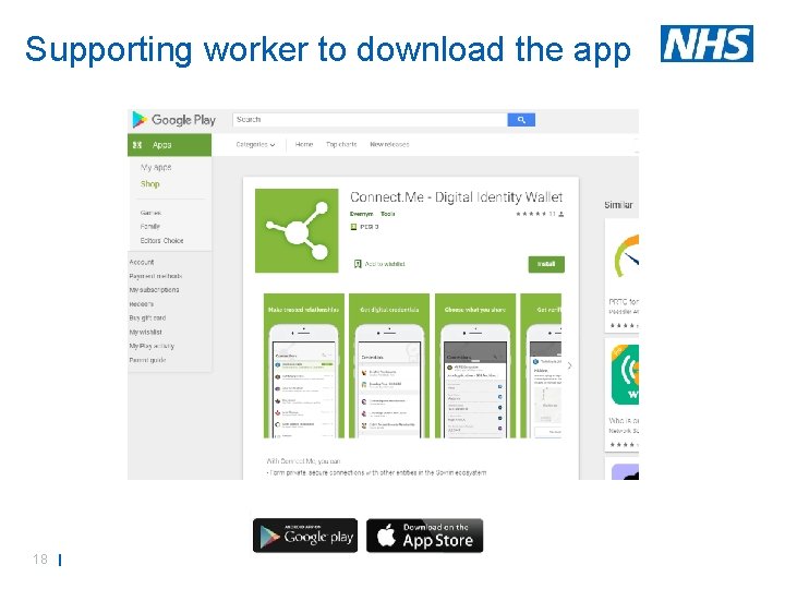 Supporting worker to download the app 18 | 