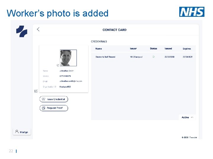 Worker’s photo is added © 2020, Truu Ltd 22 | 