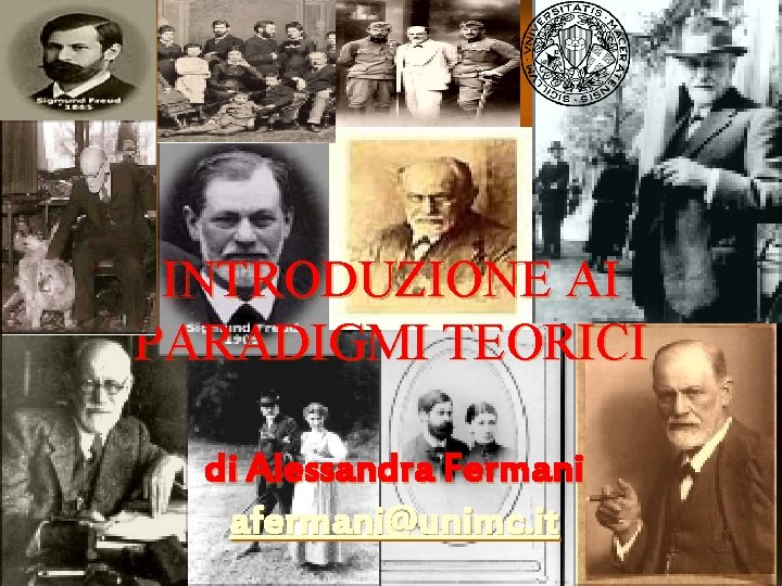 INTRODUZIONE AI PARADIGMI TEORICI di Alessandra Fermani afermani@unimc. it INTRODUZIONE AI PARADIGMI TEORICI di Alessandra Fermani afermani@unimc. it