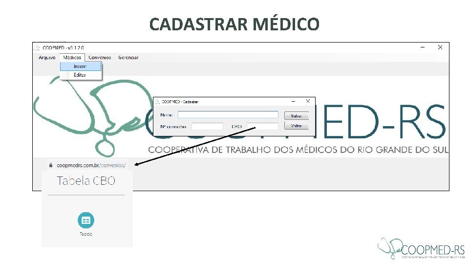 CADASTRAR MÉDICO 