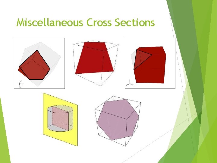 Miscellaneous Cross Sections 