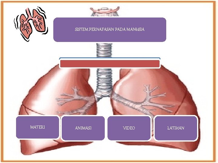 SISTEM PERNAFASAN PADA MANUSIA MATERI ANIMASI VIDEO LATIHAN 