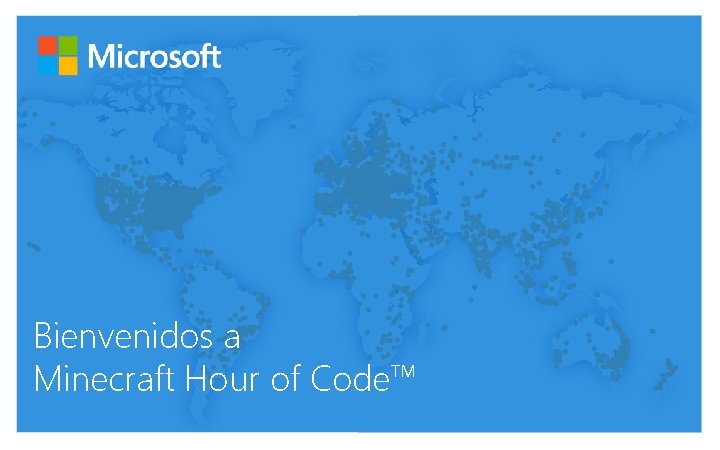 Bienvenidos a Minecraft Hour of Code™ 