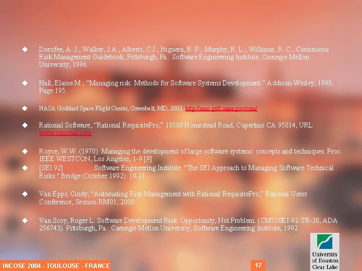 u Dorofee, A. J. ; Walker, J. A. ; Alberts, C. J. ; Higuera,