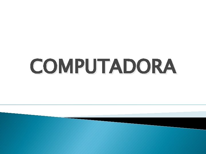 COMPUTADORA 