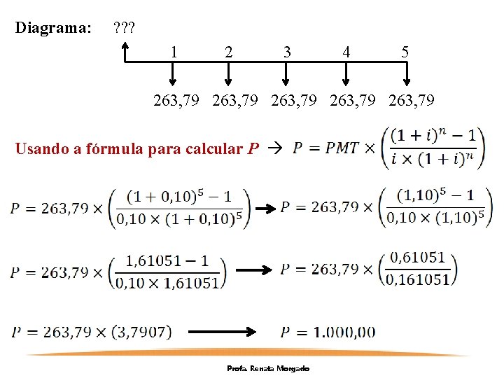 Diagrama: ? ? ? 1 2 3 4 5 263, 79 263, 79 Usando