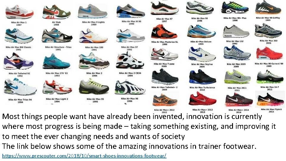 Most things people want have already been invented, innovation is currently where most progress