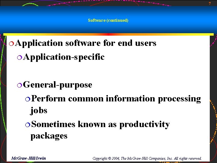 Chapter 14 Computer Software Mc GrawHillIrwin Copyright 2004