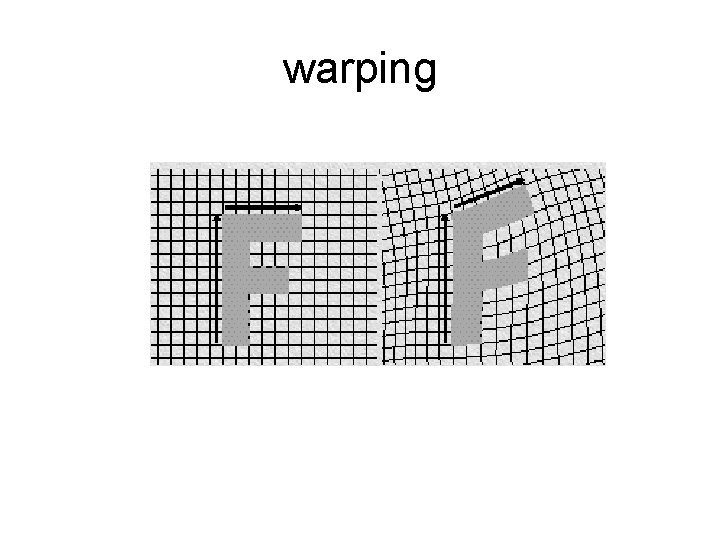 warping 