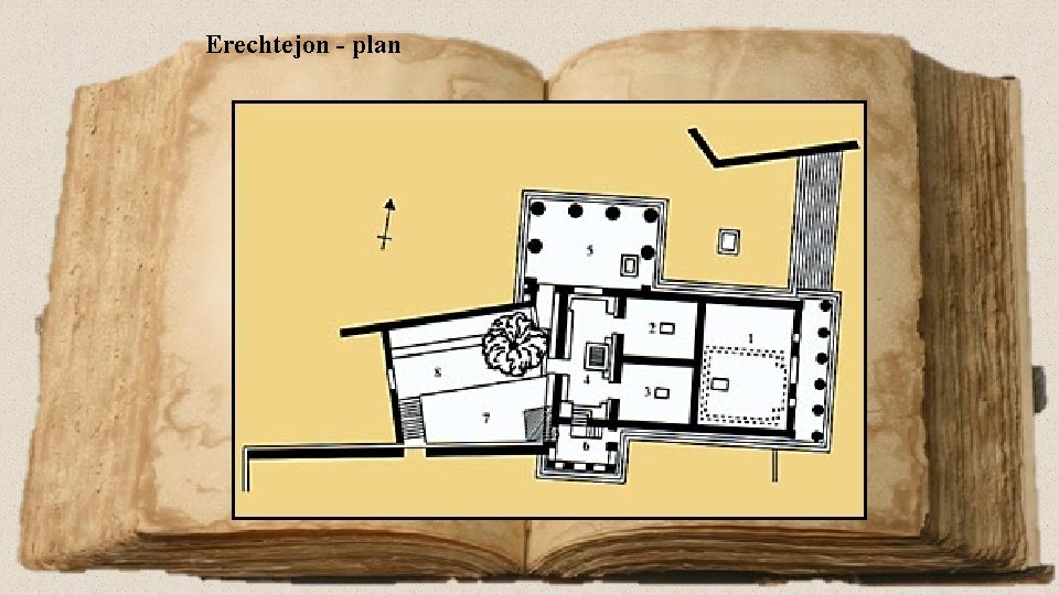 Erechtejon - plan 