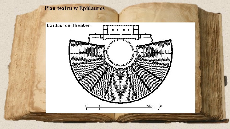 Plan teatru w Epidauros 