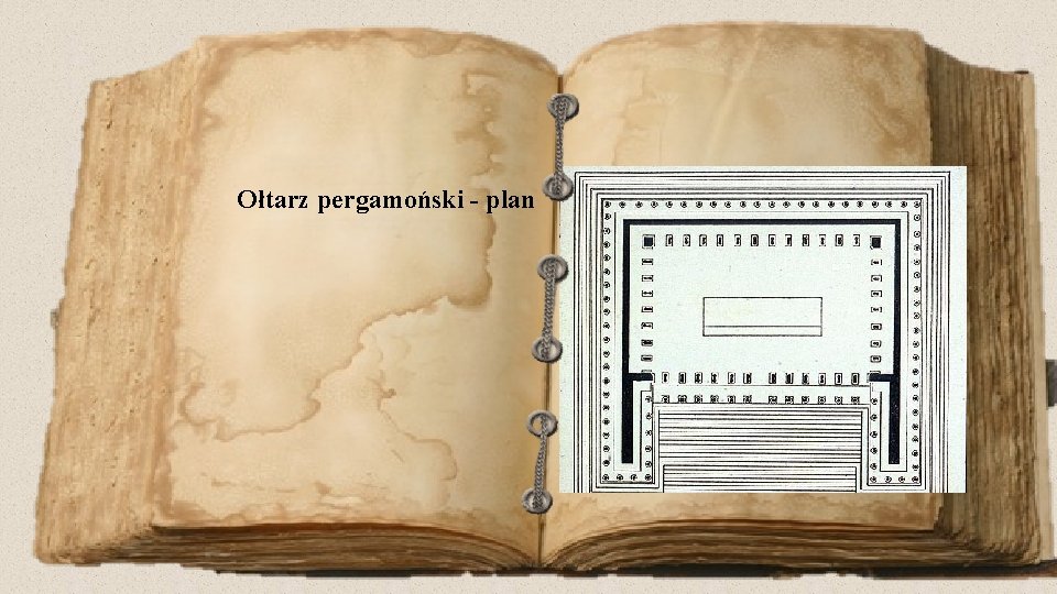 Ołtarz pergamoński - plan 