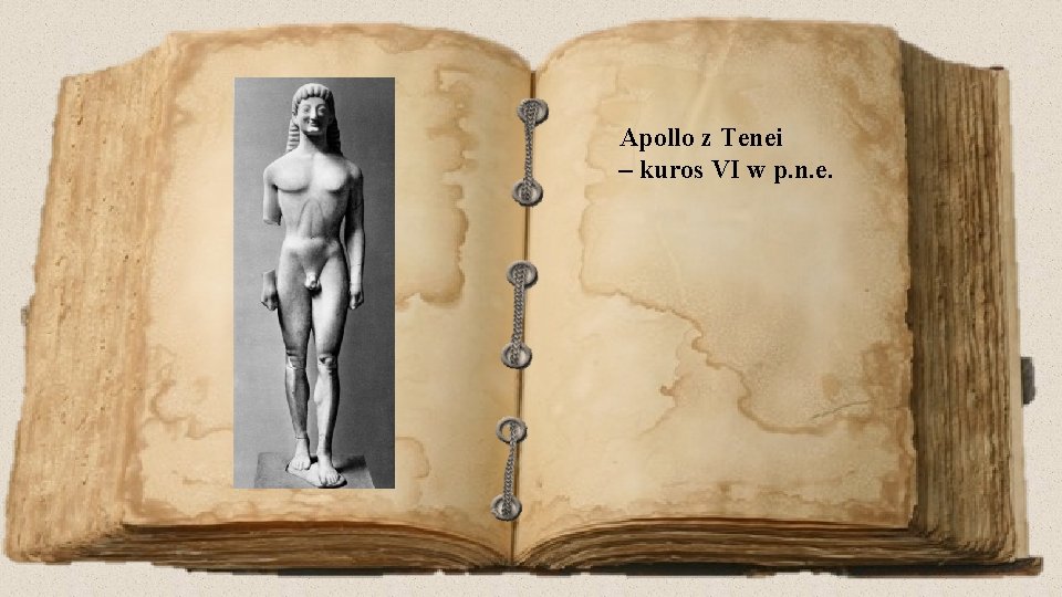 Apollo z Tenei – kuros VI w p. n. e. 