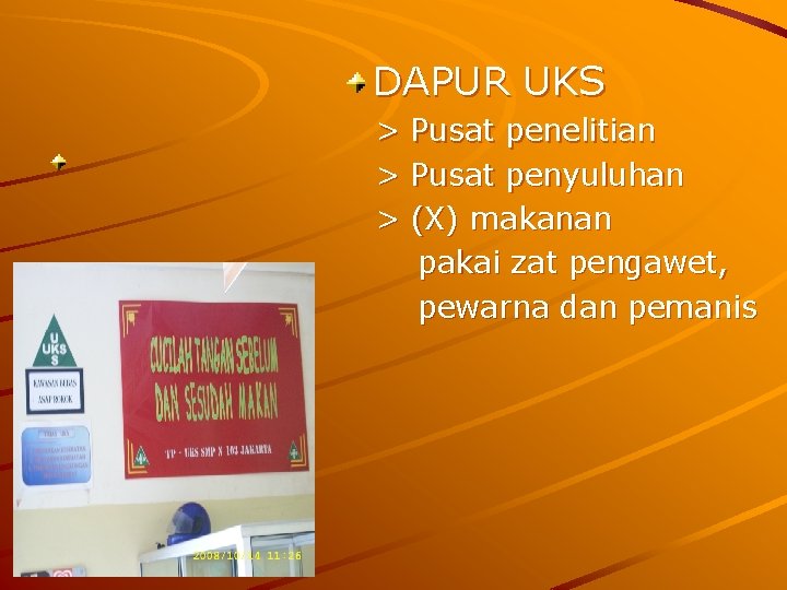 DAPUR UKS > Pusat penelitian > Pusat penyuluhan > (X) makanan pakai zat pengawet, DAPUR UKS > Pusat penelitian > Pusat penyuluhan > (X) makanan pakai zat pengawet,
