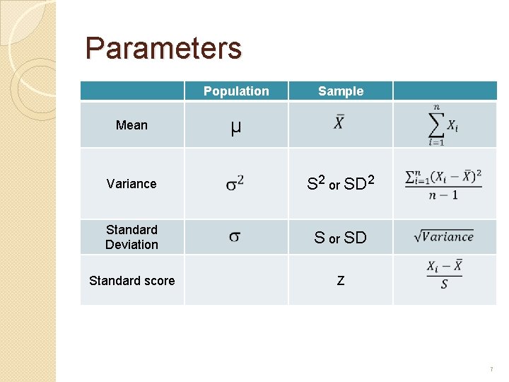 525201 Statistics and Numerical Method Part I Statistics
