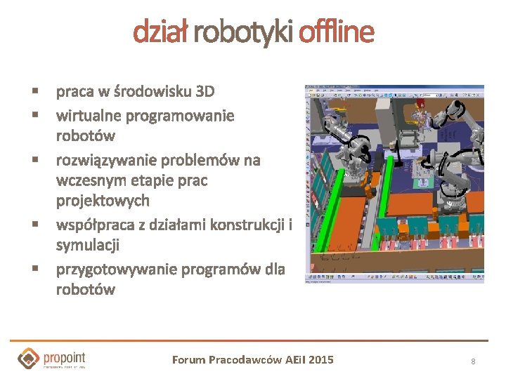 dział robotyki offline § § § praca w środowisku 3 D wirtualne programowanie robotów dział robotyki offline § § § praca w środowisku 3 D wirtualne programowanie robotów