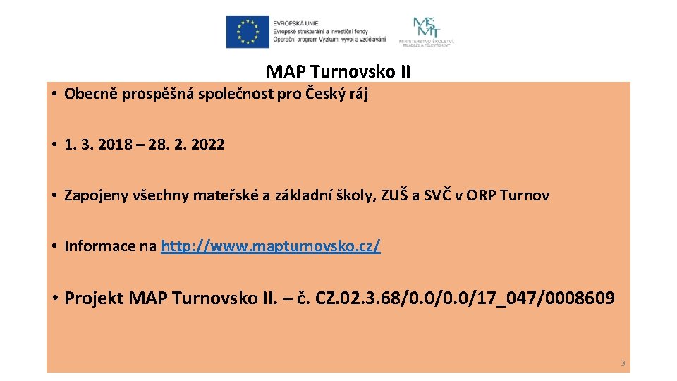 MAP Turnovsko II • Obecně prospěšná společnost pro Český ráj • 1. 3. 2018