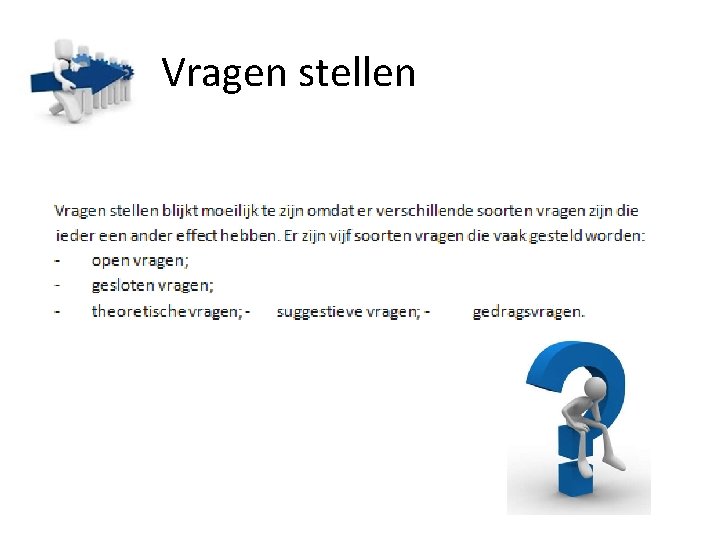 Vragen stellen 