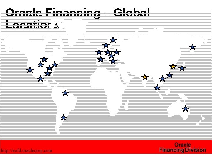 Oracle Financing – Global Locations 