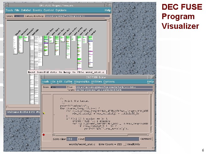 DEC FUSE Program Visualizer 6 