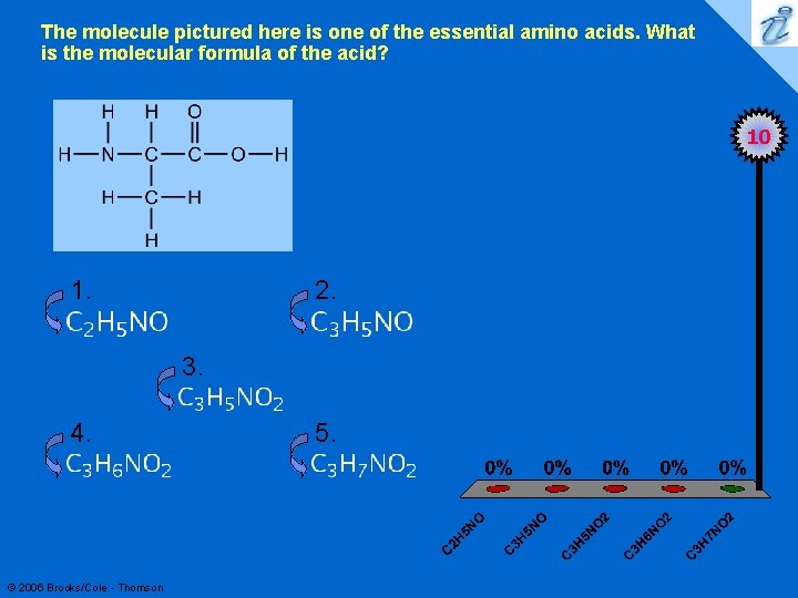 The molecule pictured here is one of the essential amino acids. What is the
