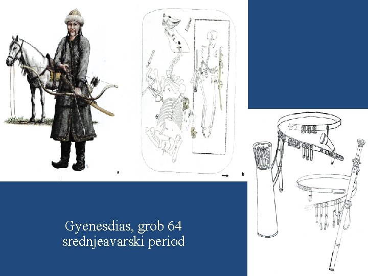 Gyenesdias, grob 64 srednjeavarski period 