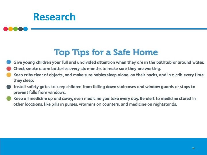 Research 25 Research 25