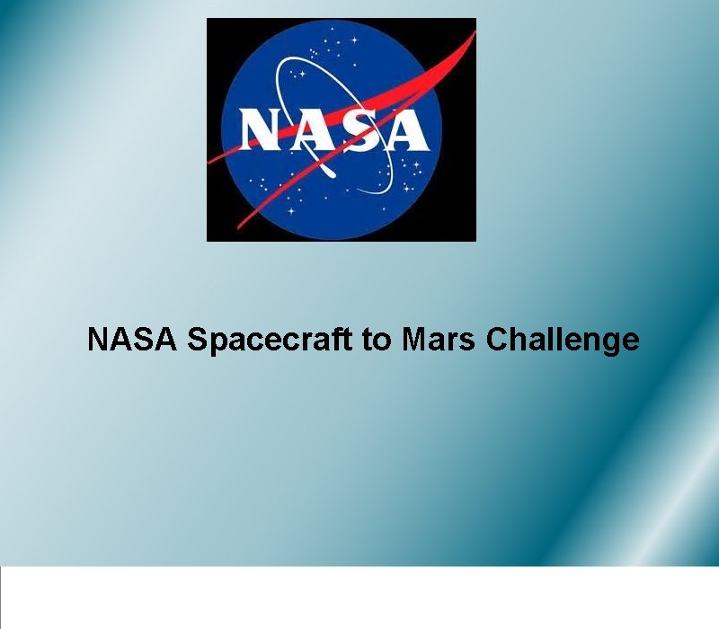 NASA Spacecraft to Mars Challenge 