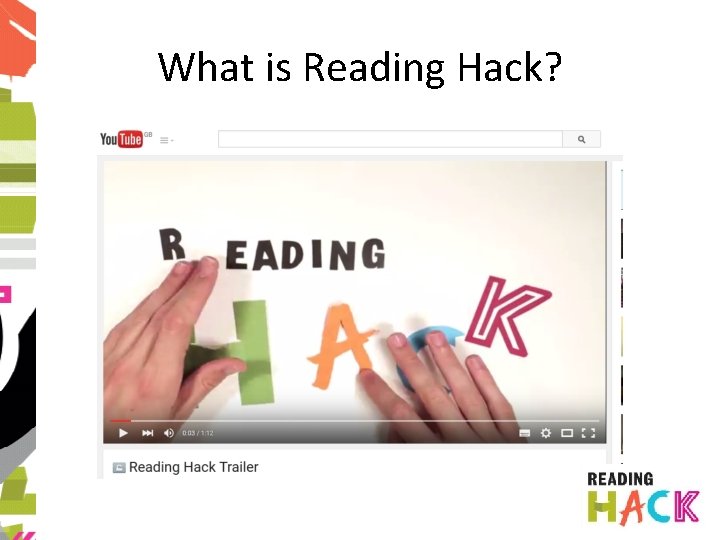 What is Reading Hack? 