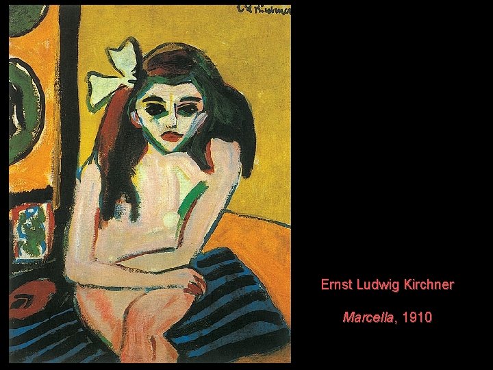 Ernst Ludwig Kirchner Marcella, 1910 