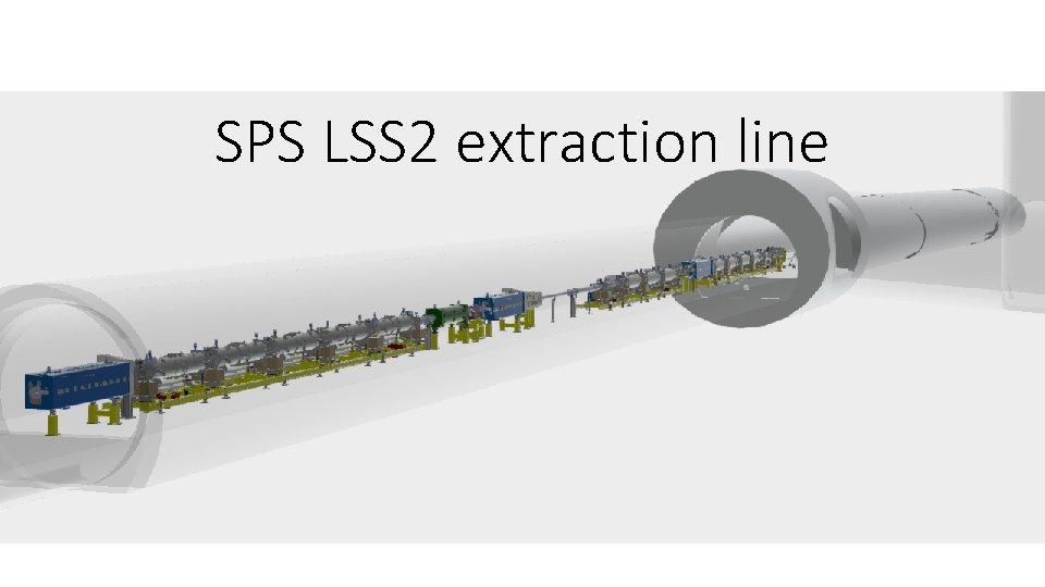 SPS LSS 2 extraction line 