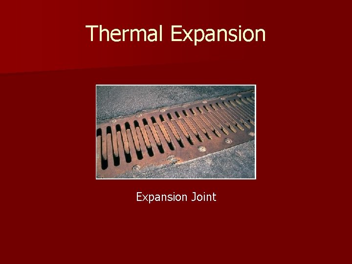 Thermal Expansion Joint 