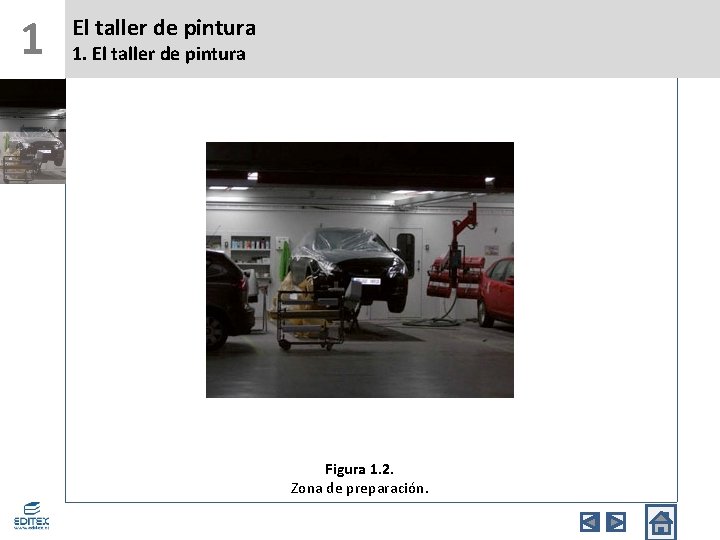 1 El taller de pintura 1. El taller de pintura Figura 1. 2. Zona