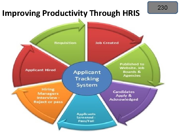 Improving Productivity Through HRIS 230 