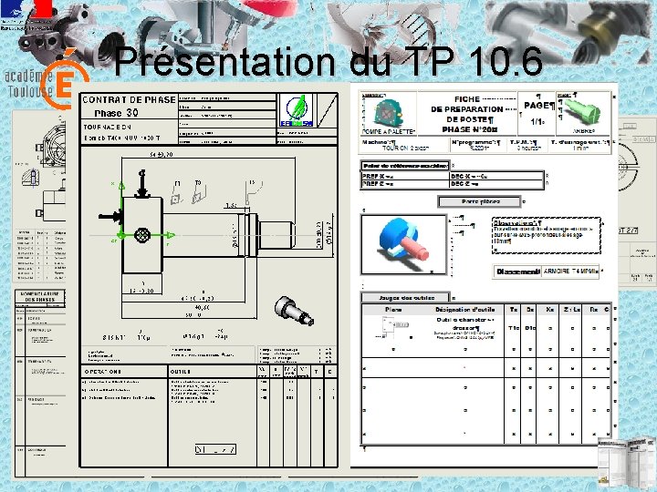 Présentation du TP 10. 6 