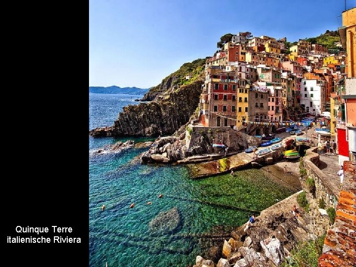 Quinque Terre italienische Riviera 