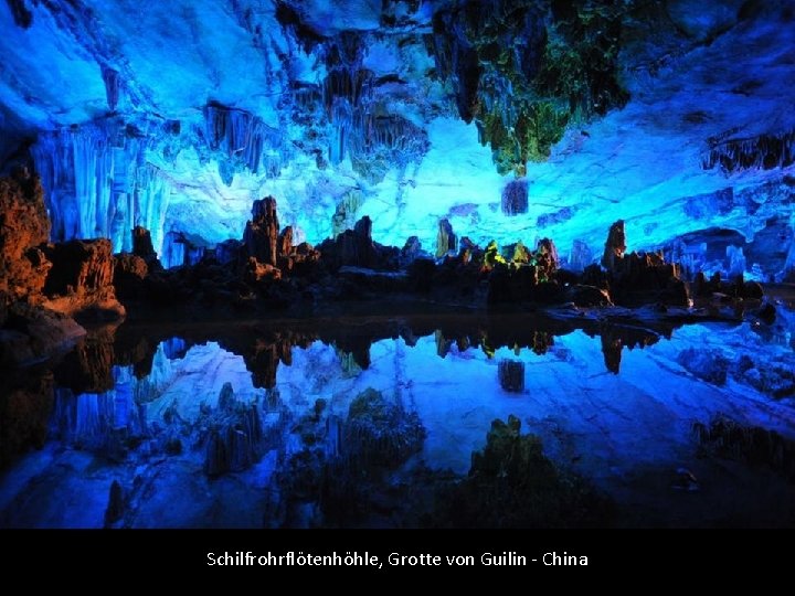 Schilfrohrflötenhöhle, Grotte von Guilin - China 