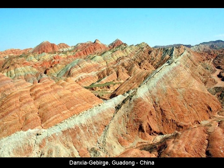 Danxia-Gebirge, Guadong - China 