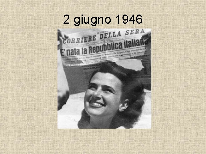 2 giugno 1946 