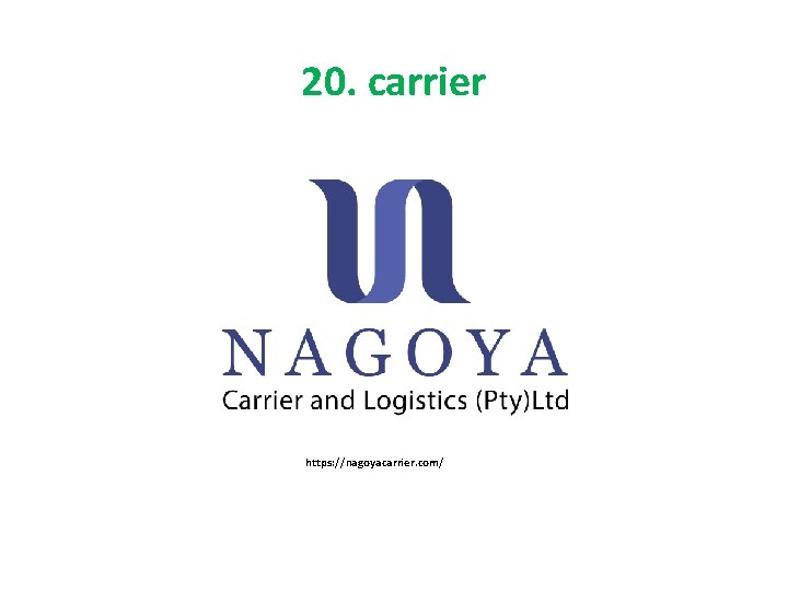 20. carrier https: //nagoyacarrier. com/ 