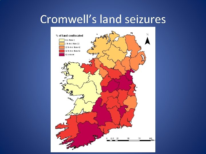 Cromwell’s land seizures 