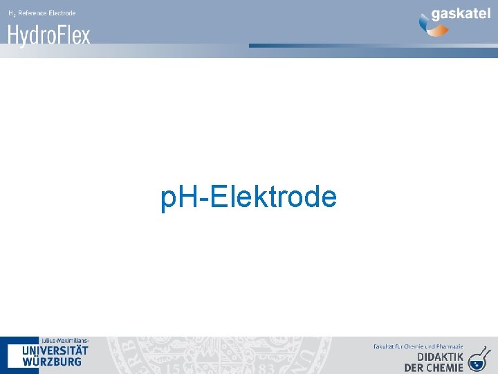 p. H-Elektrode 