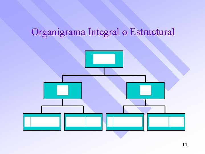 Organigrama Integral o Estructural 11 