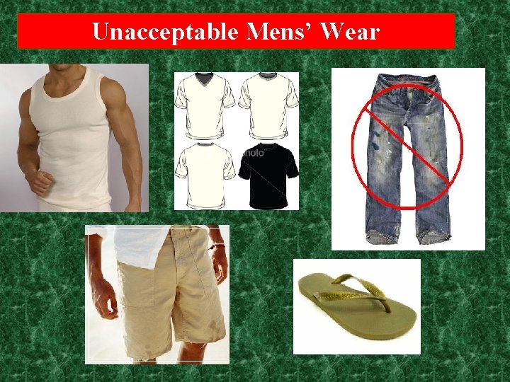 Unacceptable Mens’ Wear 