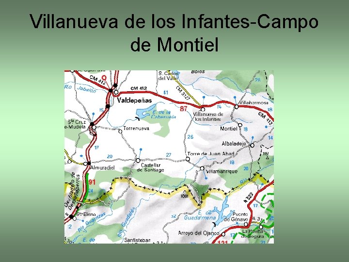 Villanueva de los Infantes-Campo de Montiel 