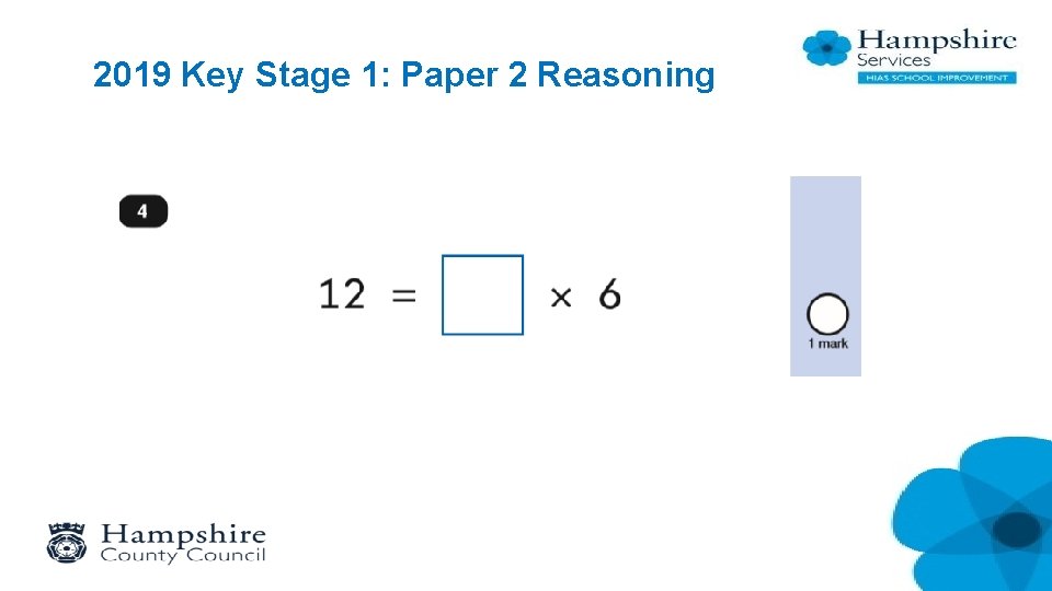 2019 Key Stage 1: Paper 2 Reasoning 